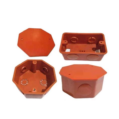 junction box orange|electrical box covers orange.